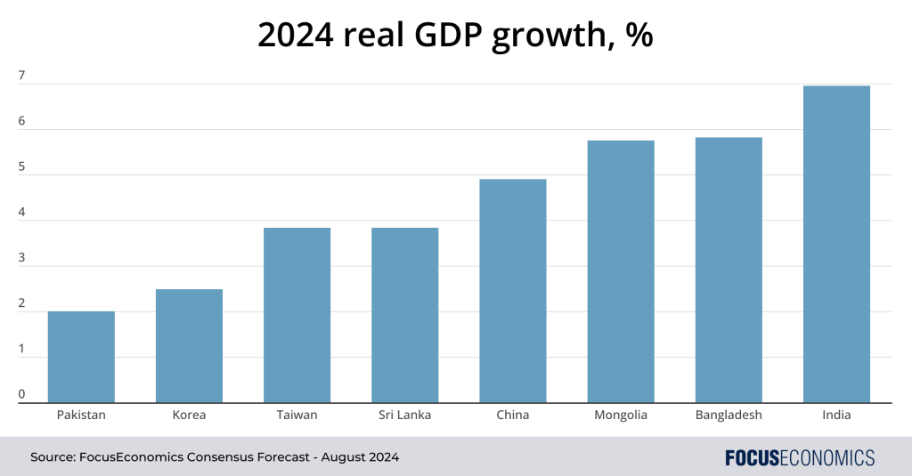 focuseconomics newsletter august 2024